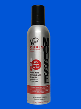 Load image into Gallery viewer, VIGOROL CURLS MOUSSE PARA RIZOS  SUPER HOLD ENRICHED WITH ARGAN OIL  SIN ALCOHOL  12 OZ
