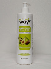 Load image into Gallery viewer, NATURAL WAY ANTI-FRIZZ SHAMPOO MIEL,ACEITE DE GUACATE Y BABASU 16oz
