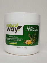 Load image into Gallery viewer, NATURAL WAY MASCARILLA DE ROMERO GENGIBRE Y BIOTIN 16oz
