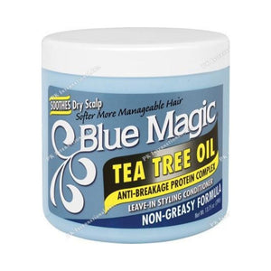 BLUE MAGIC TEA TREE OIL ANTI-BREAKAGE PROTEIN COMPLEX LEAVE-IN CONDITIONER