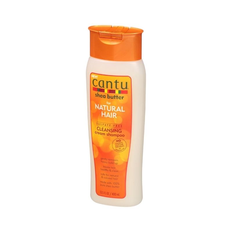 CANTU SHEA BUTTER FOR NATURAL HAIR SULFATE-FREE CLEANSING CREAM SHAMPOO 13.5oz