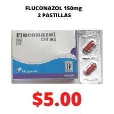 FLUCONAZOL 150mg 2 CAPSULAS EL BLISTER